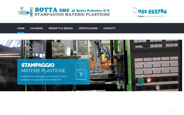 Screenshot of bottaeliso.it