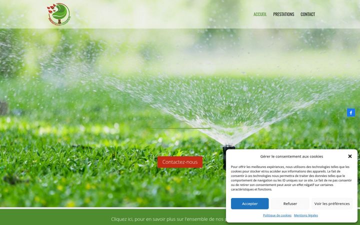 Screenshot of bottalico-espacesverts.fr