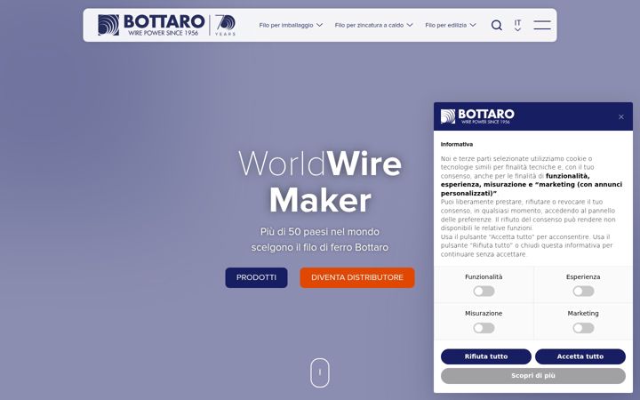 Captura de pantalla de bottaro.org