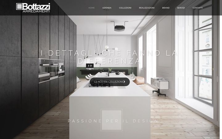 Screenshot of bottazziarredamenti.it