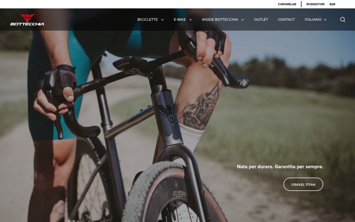Screenshot of bottecchia.com