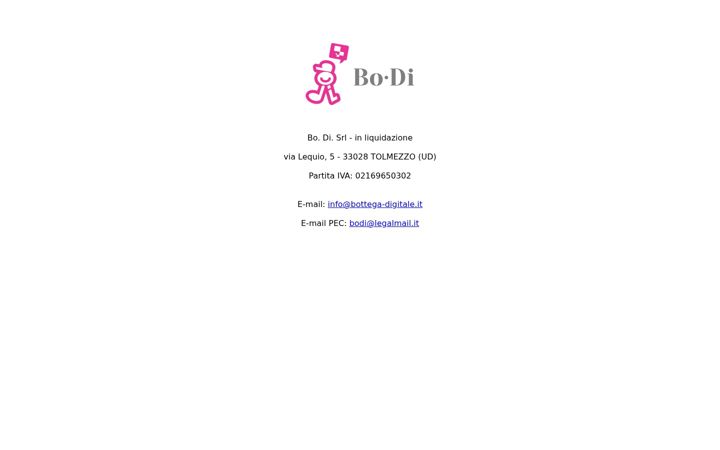 Screenshot of bottega-digitale.it