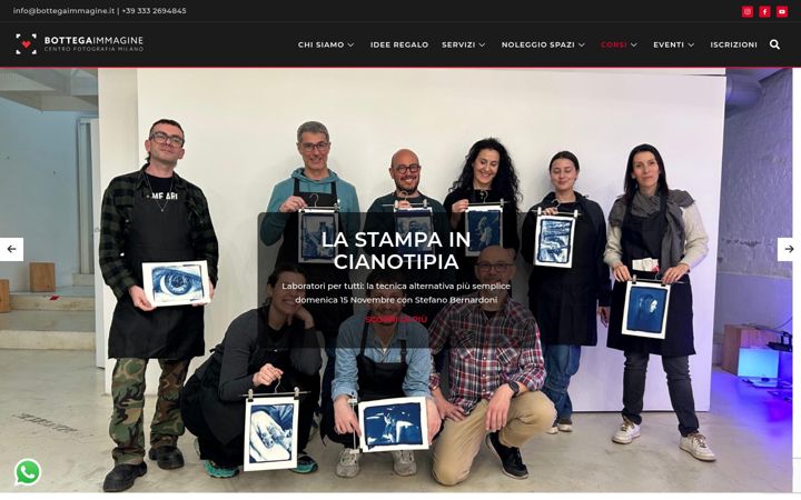 Screenshot of bottegaimmagine.it
