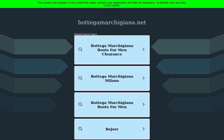 Screenshot of bottegamarchigiana.net