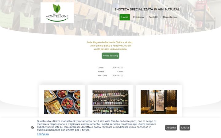 Screenshot of bottegamonteleone.com