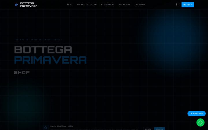 Screenshot of bottegaprimaverashop.com