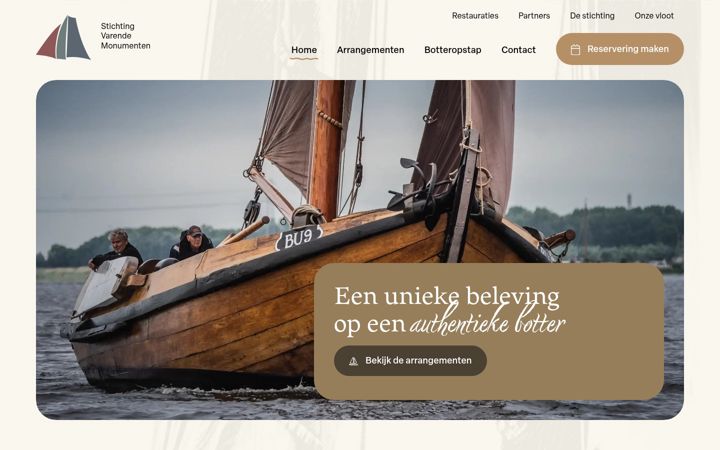 Screenshot of bottervarenspakenburg.nl