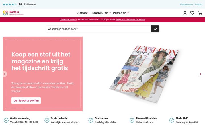 Screenshot of bottger.nl