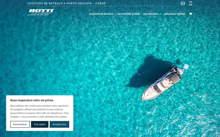Screenshot of botti-marine.fr