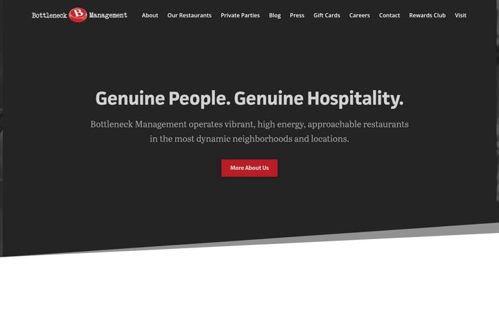 Screenshot of bottleneckmgmt.com