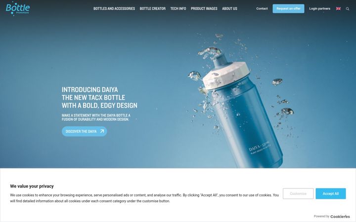 Screenshot of bottlepromotions.com