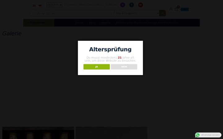 Screenshot di bottlesbaseschorsch.de