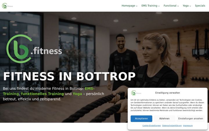 Screenshot of bottrop.fitness