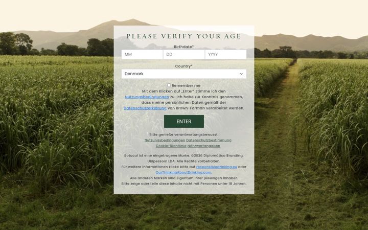 Screenshot of botucalrum.com