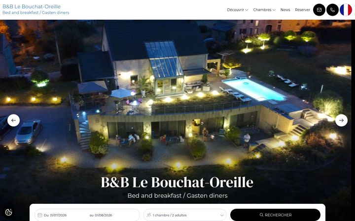 Screenshot of bouchat-oreille.be