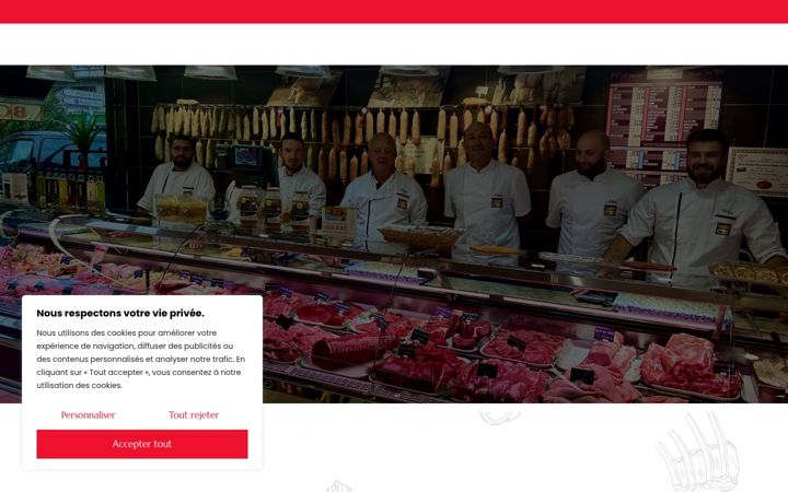 Zrzut ekranu boucherie-beaud.fr