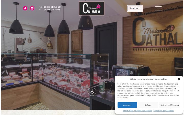 Screenshot ta' boucherie-carcassonne.fr