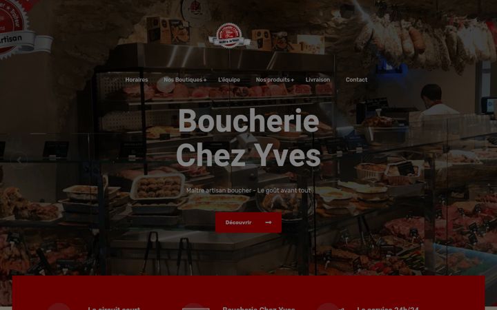 Screenshot of boucherie-chez-yves.fr