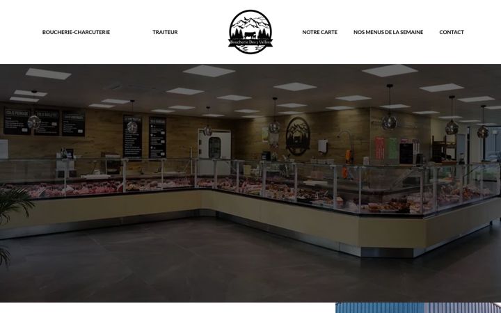 Screenshot of boucherie-des3vallees.fr