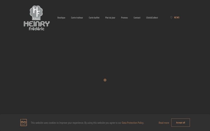 Screenshot of boucherie-heinry-cordelier.com