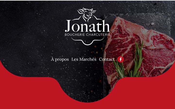 Screenshot stránky boucherie-jonath.fr