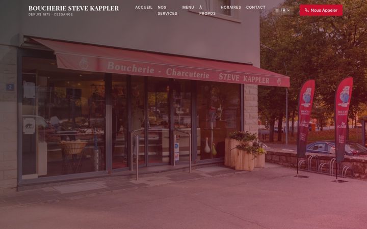 Screenshot of boucherie-kappler.lu