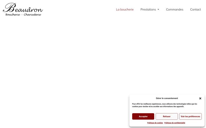 Screenshot του boucherie-meignan.fr
