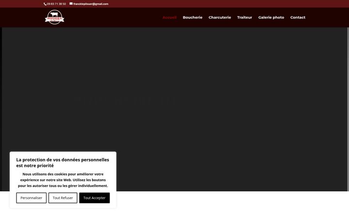 Screenshot of boucheriedesvignerons-cocumont.fr