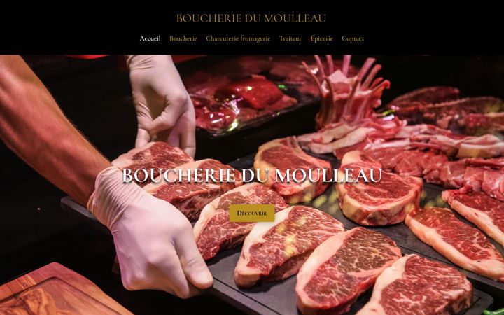 Ekraanipilt saidist boucheriedumoulleau-arcachon.fr