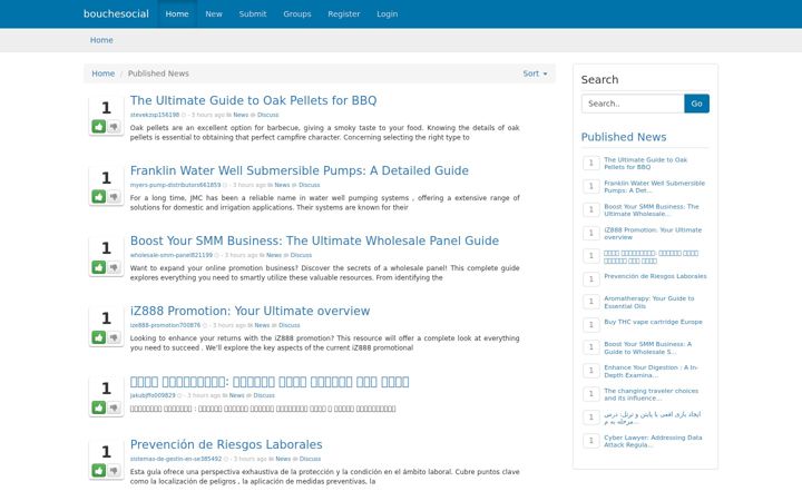 Screenshot of bouchesocial.com
