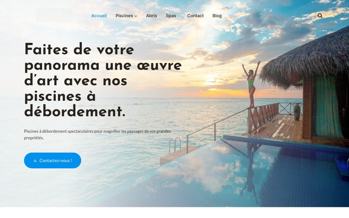 Screenshot of bouchet-piscines.com