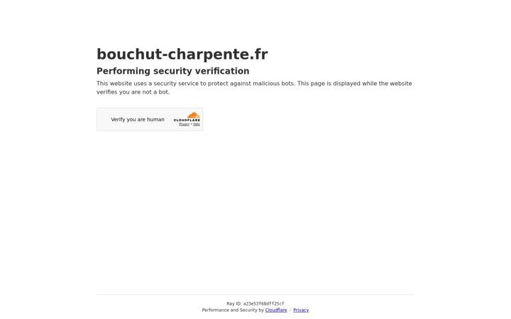 Screenshot of bouchut-charpente.fr