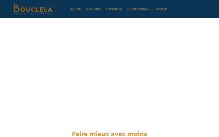 Screenshot of bouclela.be