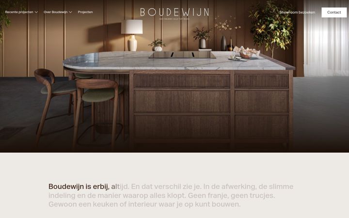 Captura de pantalla de boudewijnhosmus.nl