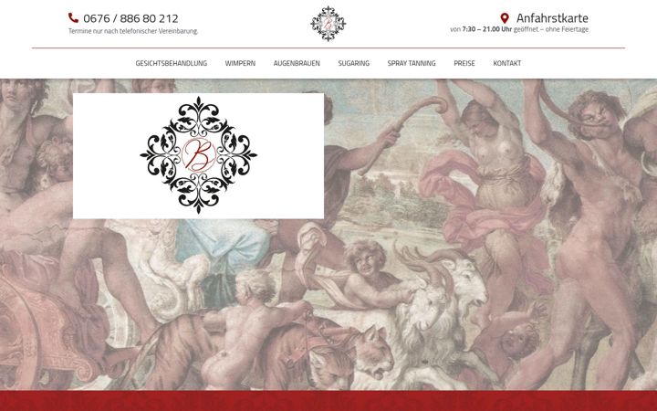 Screenshot of boudoir-petit.at