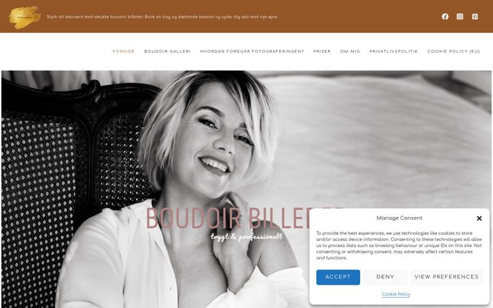 Screenshot of boudoirbilleder.dk