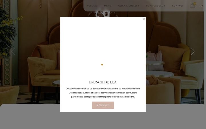 Screenshot of boudoirdelea.com