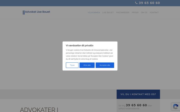 Screenshot of bouet.dk