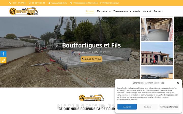 Screenshot of bouffartigues-31.fr