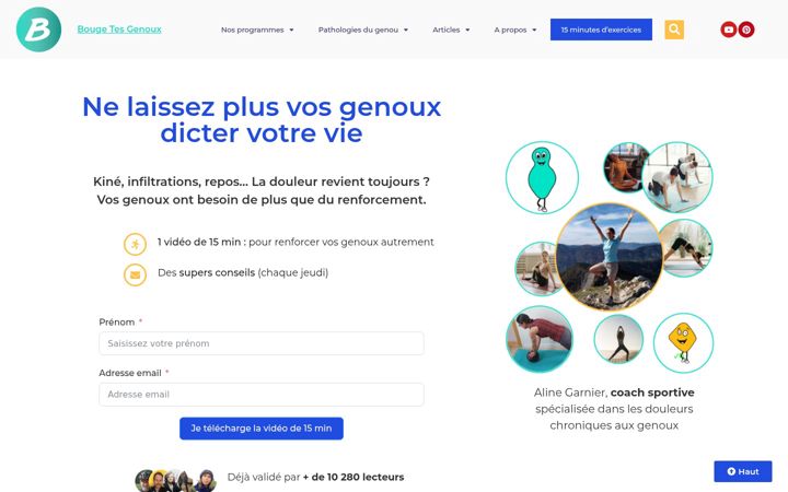 Screenshot of bougetesgenoux.com