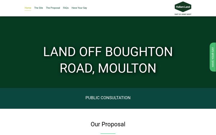 Screenshot of boughtonroad-moulton.co.uk