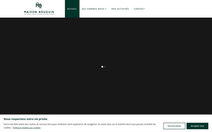 Screenshot of bouguin.fr