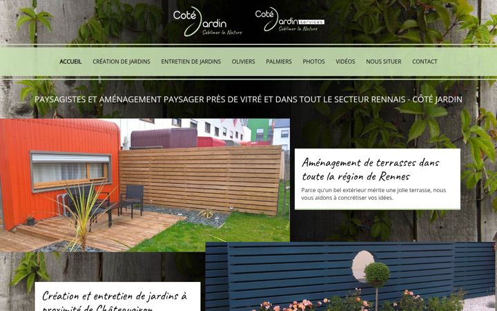 Screenshot of bouinierecotejardin.fr