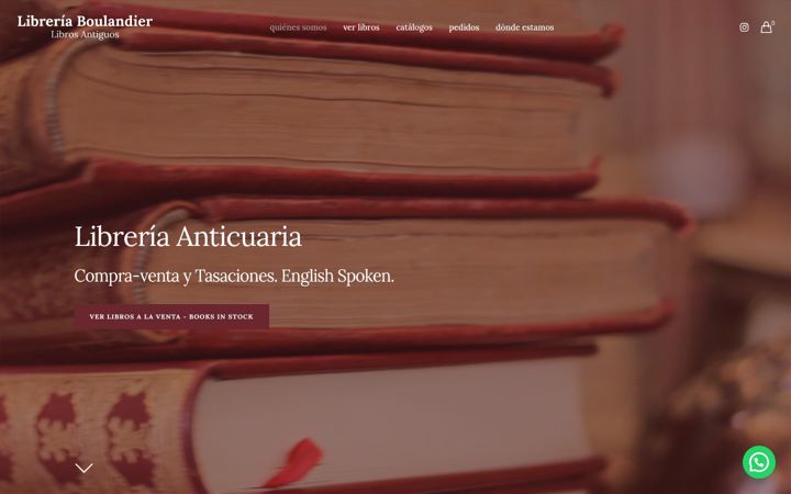 Screenshot of boulandier.com