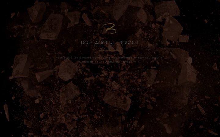 Screenshot of boulangerie-borget.fr