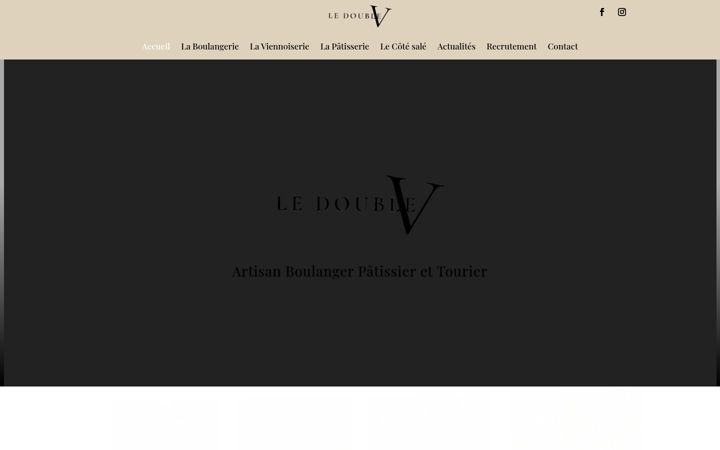 Screenshot of boulangerie-ledoublev-merignac.fr