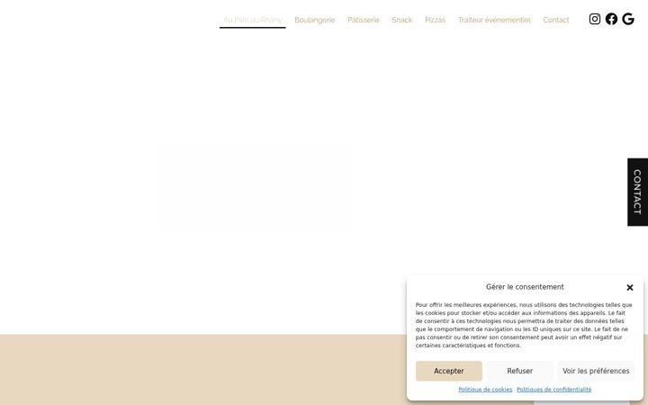 Screenshot of boulangerie-patisserie-codognan.fr