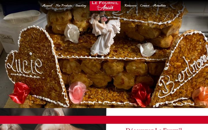 Skjámynd af boulangerie-patisserie-vars.fr