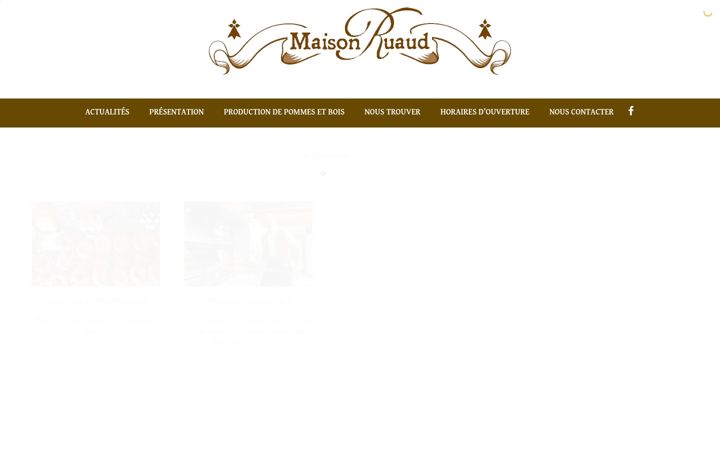 Screenshot of boulangerie-ruaud.fr