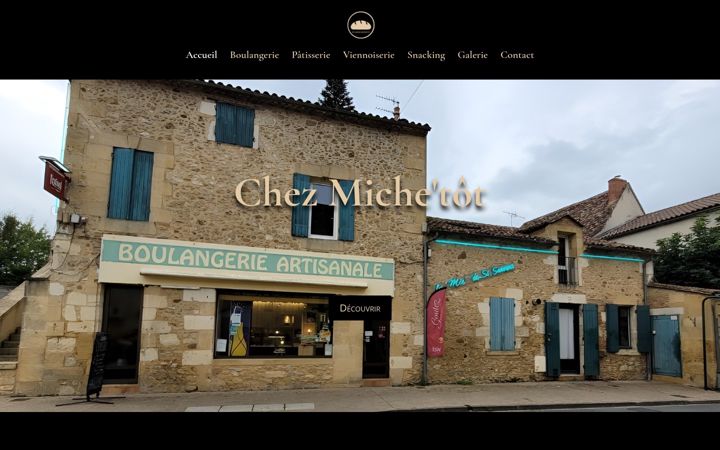 Skjámynd af boulangerie-stsauveur.fr
